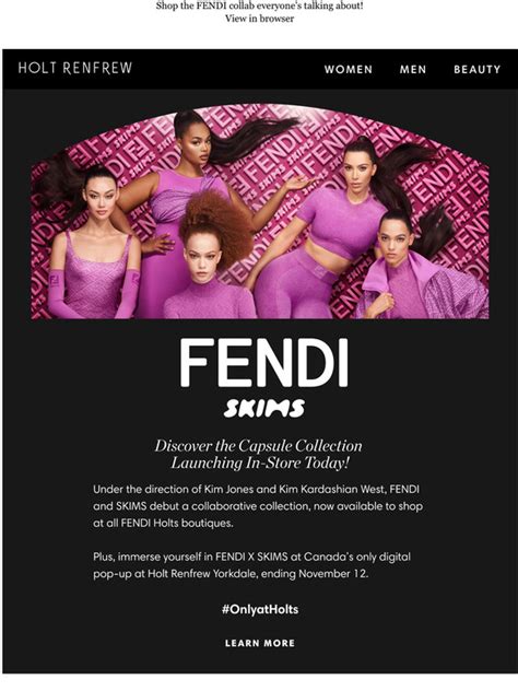 fendi skims holt renfrew|Fendi .